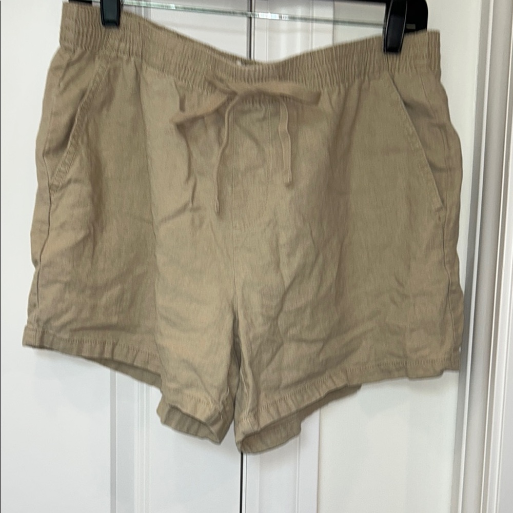 St. John's Bay Tan Cargo Shorts Relaxed Fit
